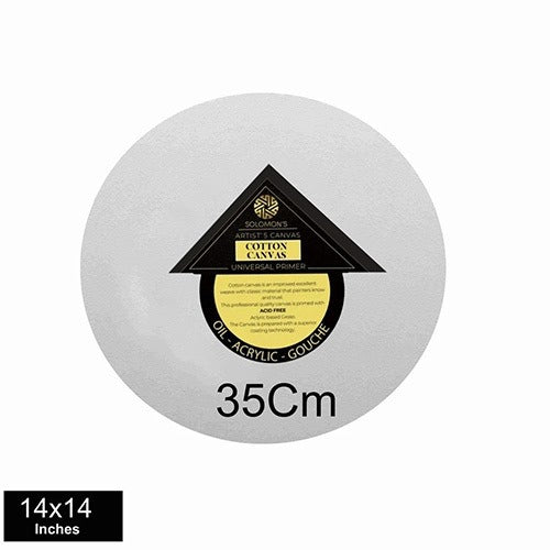 Round Premium Canvas 14"