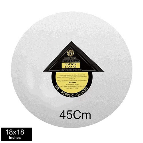 Round Premium Canvas 18"