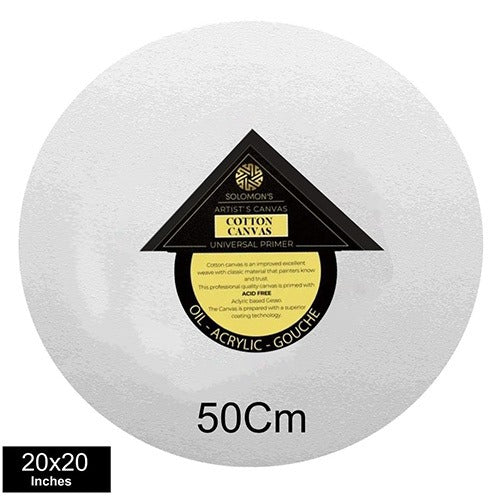 Round Premium Canvas 20"