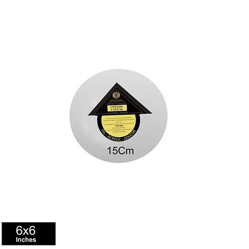 Round Premium Canvas 6"