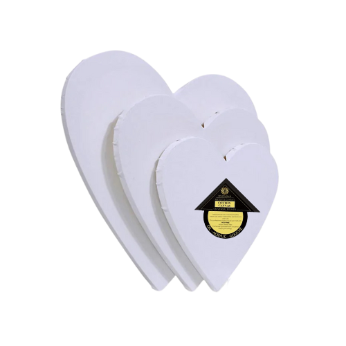 Premium Heart Canvas 4"