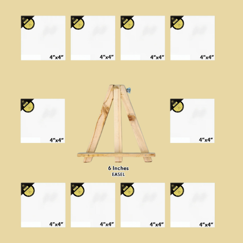 MINI CANVAS BUNDLE WITH EASEL