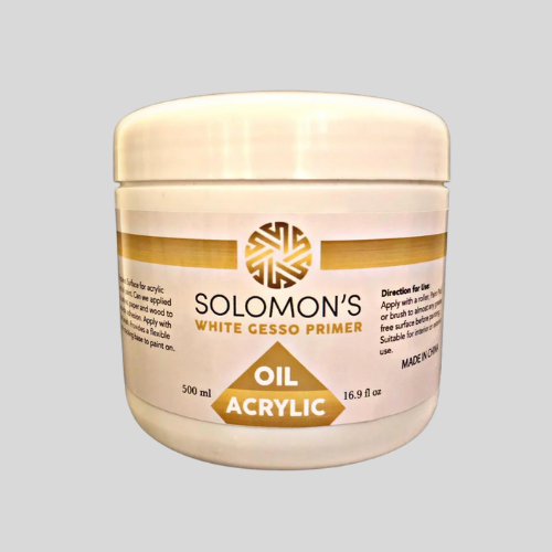 SOLOMONS PREMIUM WHITE GESSO PRIMER (300ML)