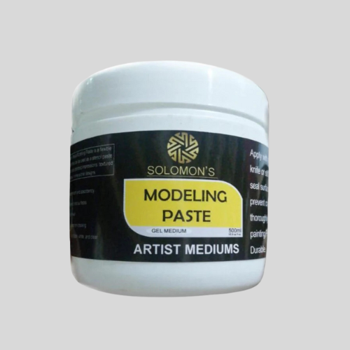 Solomon's Modeling Black Paste- 500 ml